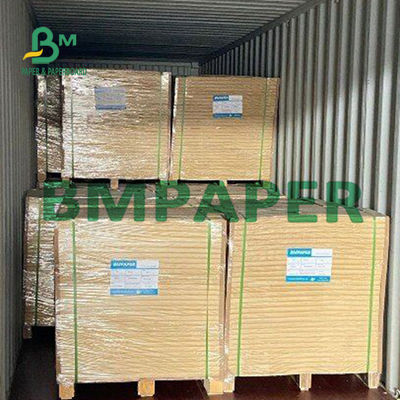 Cuộn giấy trái phiếu trắng không tráng phủ 53gsm 70gsm cho tờ rơi quảng cáo