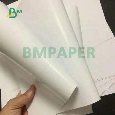 100 # 120 # Giấy bóng lụa, Giấy văn bản tráng hai mặt Màu trắng bóng để in offset
