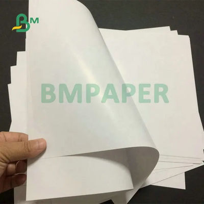 100 # 120 # Giấy bóng lụa, Giấy văn bản tráng hai mặt Màu trắng bóng để in offset