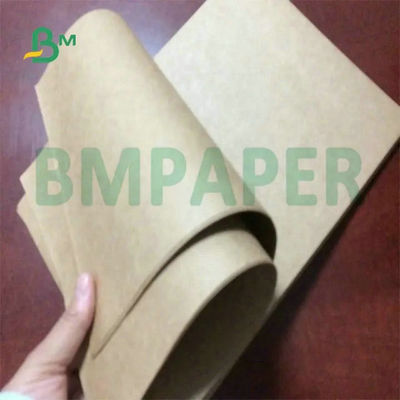Bao tải có thể mở rộng Tờ giấy kraft màu nâu 80gsm 90gsm để làm túi xi măng