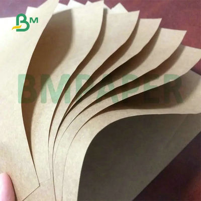 Bao tải có thể mở rộng Tờ giấy kraft màu nâu 80gsm 90gsm để làm túi xi măng
