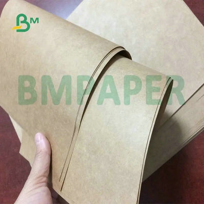 Bao tải có thể mở rộng Tờ giấy kraft màu nâu 80gsm 90gsm để làm túi xi măng