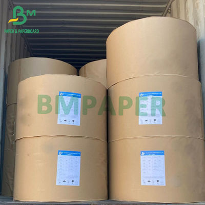 60lb 70lb 80lb 100lb Lụa C1S Giấy bìa Bột giấy trắng nguyên chất 25&quot; 39&quot; Chiều rộng cuộn