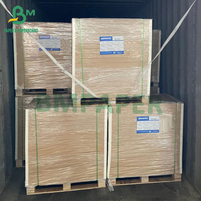 60lb 70lb 80lb 100lb Lụa C1S Giấy bìa Bột giấy trắng nguyên chất 25&quot; 39&quot; Chiều rộng cuộn