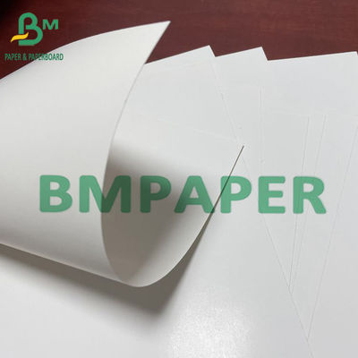 Giấy ngà trắng bóng tráng một mặt với bột gỗ tẩy trắng