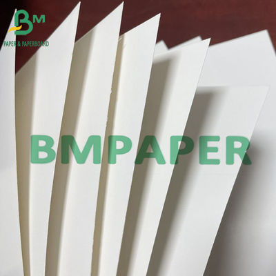 Giấy ngà trắng bóng tráng một mặt với bột gỗ tẩy trắng