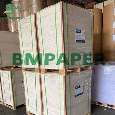 Giấy ngà trắng bóng tráng một mặt với bột gỗ tẩy trắng