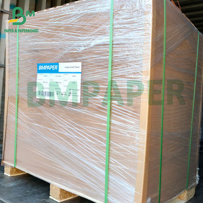 Giấy kraft không tráng men chắc chắn Giấy màu nâu tự nhiên không tẩy trắng 80gsm