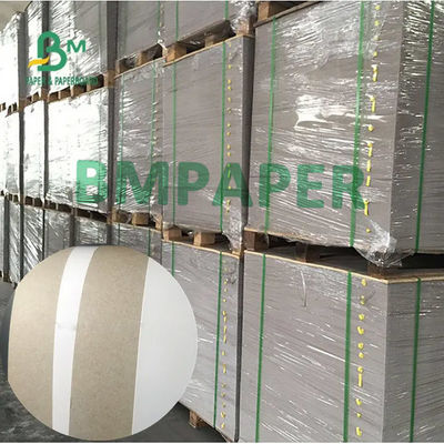 Tấm song công tráng đất sét trắng, Tấm mặt sau màu xám bột giấy tái chế dày 0,3mm - 2 mm