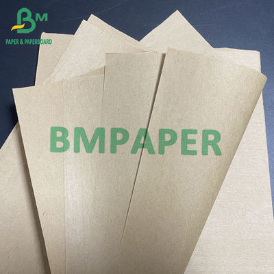 Giấy kraft bao tải 40gsm 70gsm BKP cho túi đóng gói thực phẩm màu nâu rộng 0,5m - 2,5m