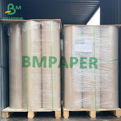 Giấy kraft bao tải 40gsm 70gsm BKP cho túi đóng gói thực phẩm màu nâu rộng 0,5m - 2,5m