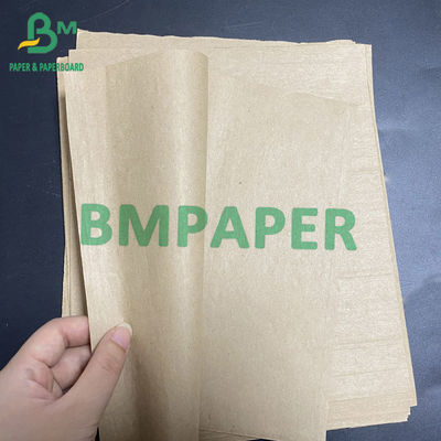 Giấy kraft bao tải 40gsm 70gsm BKP cho túi đóng gói thực phẩm màu nâu rộng 0,5m - 2,5m