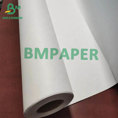 Cuộn giấy Plotter trái phiếu trắng 80gsm cho máy in CAD Chiều dài 50m 100m 150m