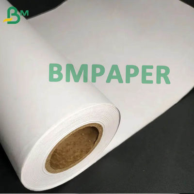 Cuộn giấy Plotter trái phiếu trắng 80gsm cho máy in CAD Chiều dài 50m 100m 150m