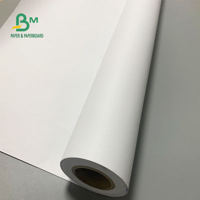 36'' x 500ft 92 Độ sáng 20lb CAD Giấy Plotter Cuộn trái phiếu không tráng lõi 3''