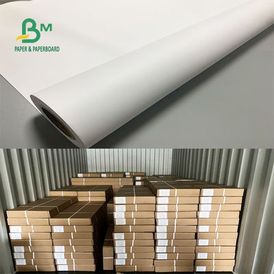 36'' x 500ft 92 Độ sáng 20lb CAD Giấy Plotter Cuộn trái phiếu không tráng lõi 3''