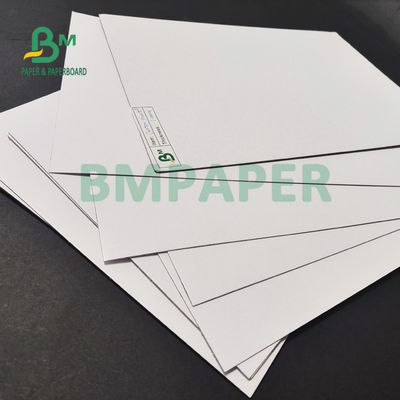 900gsm 1400gsm Ván dăm phủ đất sét Mặt sau màu xám cho hộp lưu trữ 700 X 1000mm
