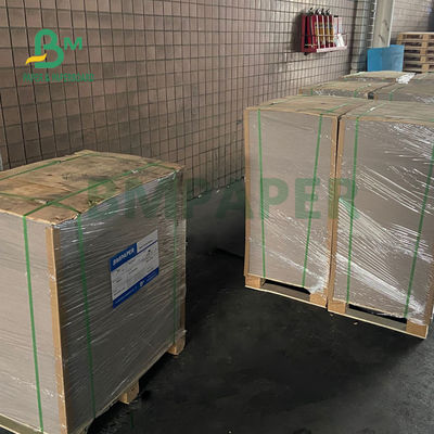 900gsm 1400gsm Ván dăm phủ đất sét Mặt sau màu xám cho hộp lưu trữ 700 X 1000mm