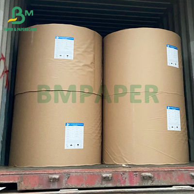 Cuộn giấy kraft tự nhiên màu nâu cấp thực phẩm cho bát làm 300g 400g