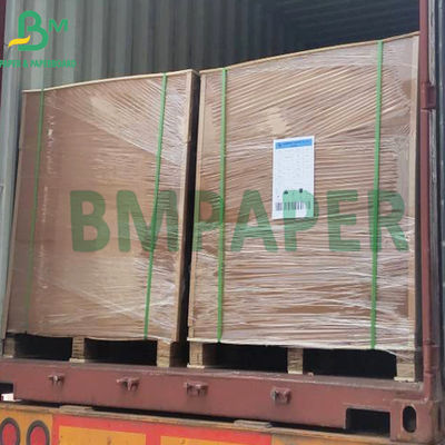 bột giấy nguyên chất màu nâu Giấy gói giấy cuộn 1250mm 50gsm 70gsm