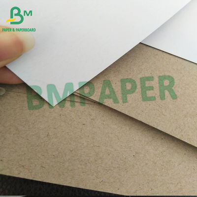 Grey Back GD2 Tráng Duplex Board Giấy tái chế Chất liệu bột giấy Màu trắng Top