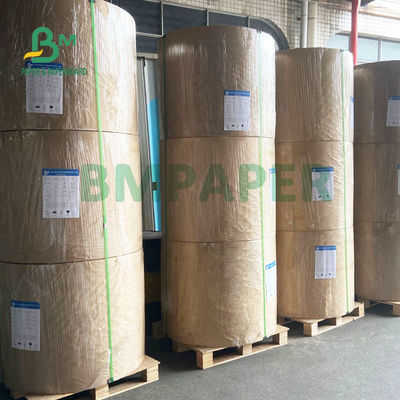 Giấy kraft bao tải có thể mở rộng 80gsm 90gsm cho túi xi măng 100cm Độ bền tốt