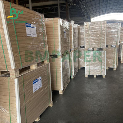 Giấy kraft bao tải có thể mở rộng 80gsm 90gsm cho túi xi măng 100cm Độ bền tốt