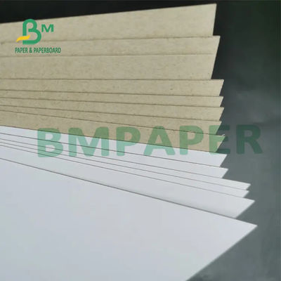 Bảng song công phủ trắng C1S Màu xám trở lại 450g Độ dày cao để đóng gói