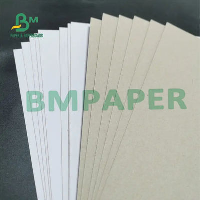 Bảng song công phủ trắng C1S Màu xám trở lại 450g Độ dày cao để đóng gói