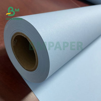 24inch 36inch Chiều rộng 2 mặt Giấy trái phiếu CAD màu xanh 20LB cho thiết kế kỹ thuật