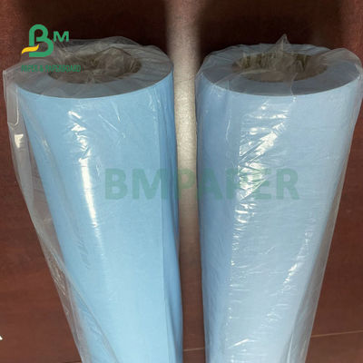 24inch 36inch Chiều rộng 2 mặt Giấy trái phiếu CAD màu xanh 20LB cho thiết kế kỹ thuật