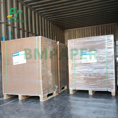 Bao tải 70gsm chưa tẩy trắng Giấy thủ công màu nâu sẫm cho túi công nghiệp Độ bền cao
