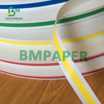 Rơm giấy lót đáy trung bình Giấy gói thực phẩm 60gsm 120gsm Cấp thực phẩm Màu trắng đầy màu sắc