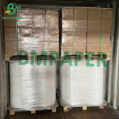 Cuộn giấy gói 60gsm Chiều rộng 15mm 19mm cho giấy rơm sọc đỏ