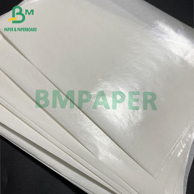 Giấy gói thực phẩm cấp thực phẩm, 40g + 10g Giấy kraft trắng tráng PE để đóng gói