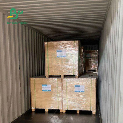 Giấy trắng C2S Bìa lụa bóng 14PT 16PT để in tài liệu tiếp thị