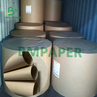 Tấm lót giấy tái chế có thể tái chế, cuộn giấy sóng cho hộp 80gsm 90gsm 110gsm