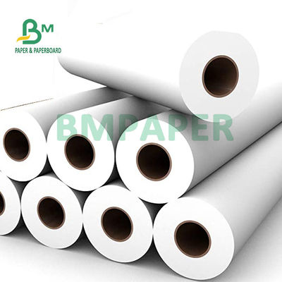 Giấy CAD không tráng phủ 20LB cho máy in HP Hình ảnh rõ nét 30'' 36'' x 500ft 3'' Core