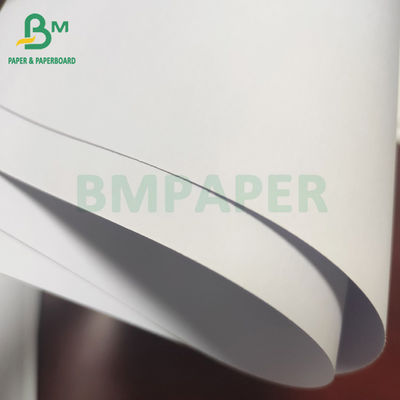 Giấy cuộn giấy trắng bột giấy, in offset Giấy văn bản không tráng mịn 70 #