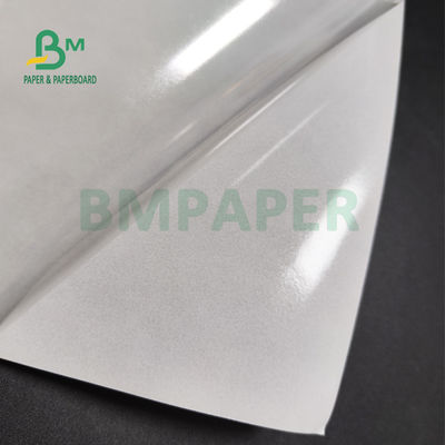 Giấy dán keo trắng bóng 75gsm 80gsm cho siêu thị Lớp phủ một mặt