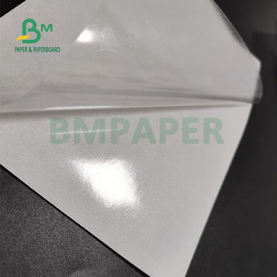 Giấy dán keo trắng bóng 75gsm 80gsm cho siêu thị Lớp phủ một mặt