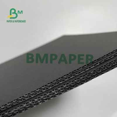 E F Flute Giấy bìa đen gợn sóng 110gsm 120gsm Độ dày 150gsm