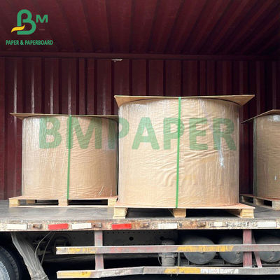 Giấy cuộn bán thịt 35GSM, Giấy trắng MG Kraft để đóng gói thực phẩm