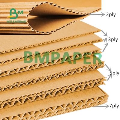 BCE Tấm bìa cứng sóng sáo, Tấm giấy kraft dày 2 mm 3 mm 3,5 mm