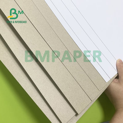 Clay Coated Duplex Grey Back Board 200gsm 230gsm Độ cứng cao Một mặt được tráng