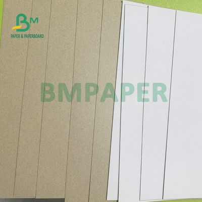 Clay Coated Duplex Grey Back Board 200gsm 230gsm Độ cứng cao Một mặt được tráng