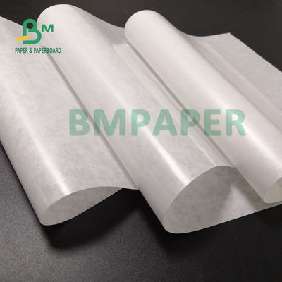 40gsm +10g Giấy trắng PE C1S MG cho gói thực phẩm chiên chống dầu mỡ 61 X 86cm