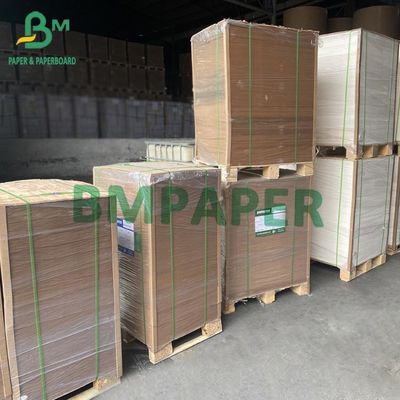 Giấy bìa màu nâu tráng PE cho hộp đựng thực phẩm 300g + 15g PE