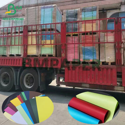Tấm bìa giấy Bristol đầy màu sắc 180gsm 200gsm cho vật liệu thủ công