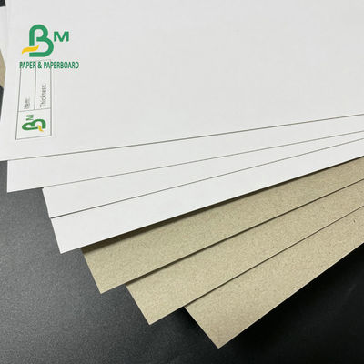 Bảng song công tráng 42 inch Màu xám trở lại 350GSM 400GSM 450GSM cho hộp đóng gói